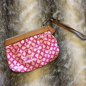 Coach wristlet